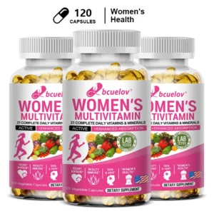 Multivitamin Mineral Supplement Antioxidant, Improved Nutrient Absorption Heart Health Natural Energy Support Multivitamin