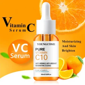 Vitamin C Facial Essence Hyaluronic Acid Dark Skin Brighten Serum Fade Fine Lines Moisturizing Repair Dull Serum Face Skin Care