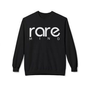 Rare Mind Crewneck Sweatshirt — Minimalist Graphic Pullover