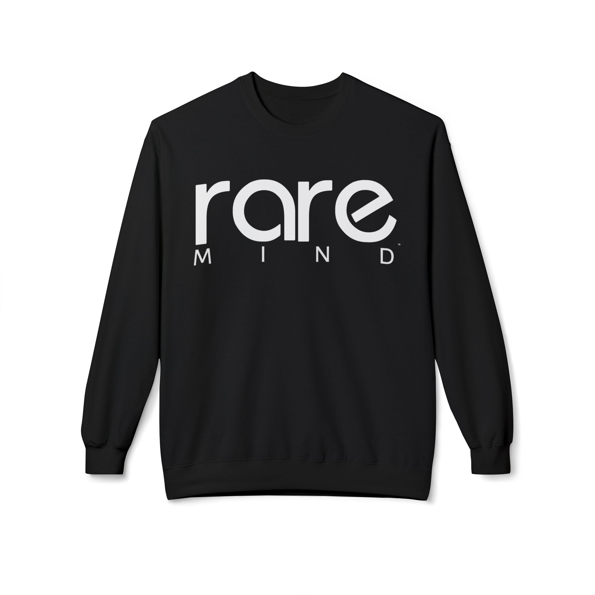 Rare Mind Crewneck Sweatshirt — Minimalist Graphic Pullover
