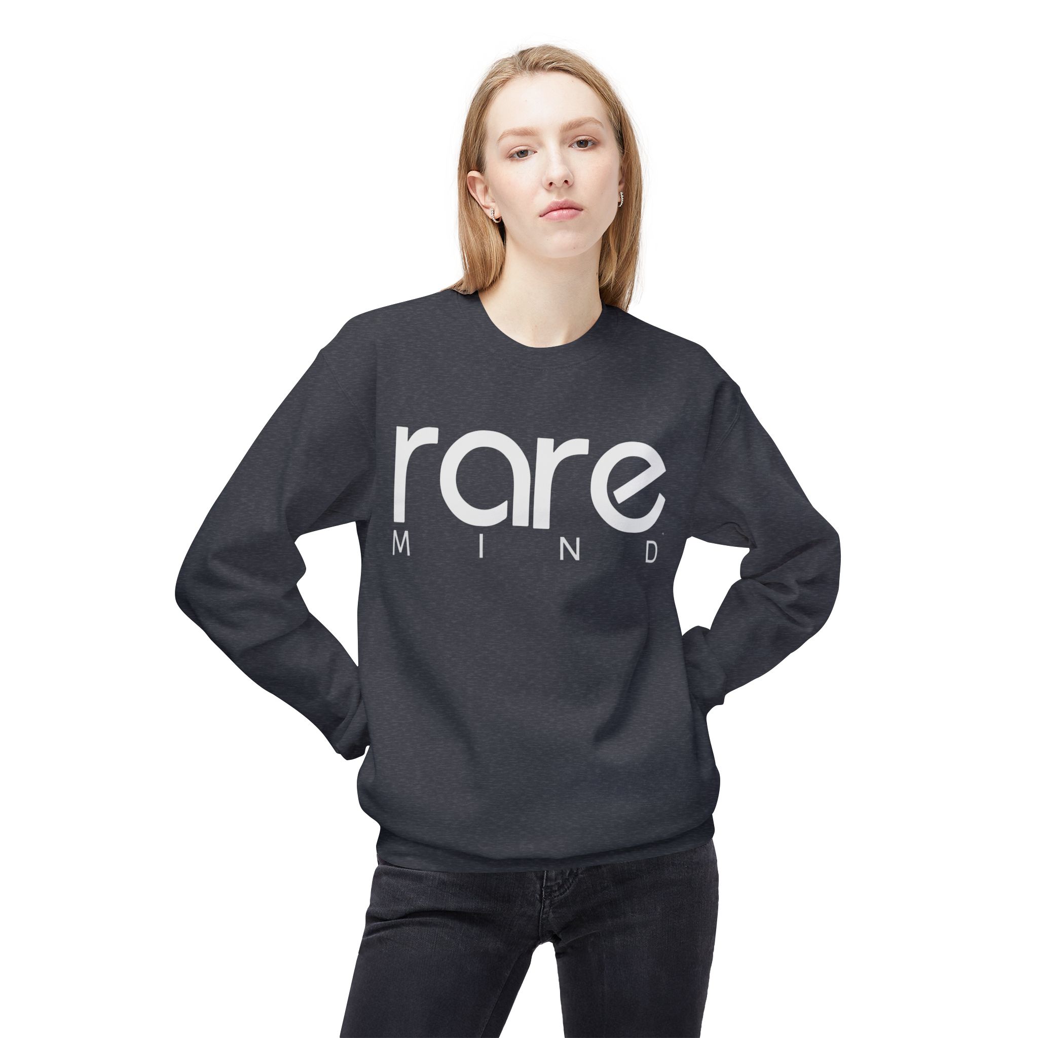 Rare Mind Crewneck Sweatshirt — Minimalist Graphic Pullover - Image 27