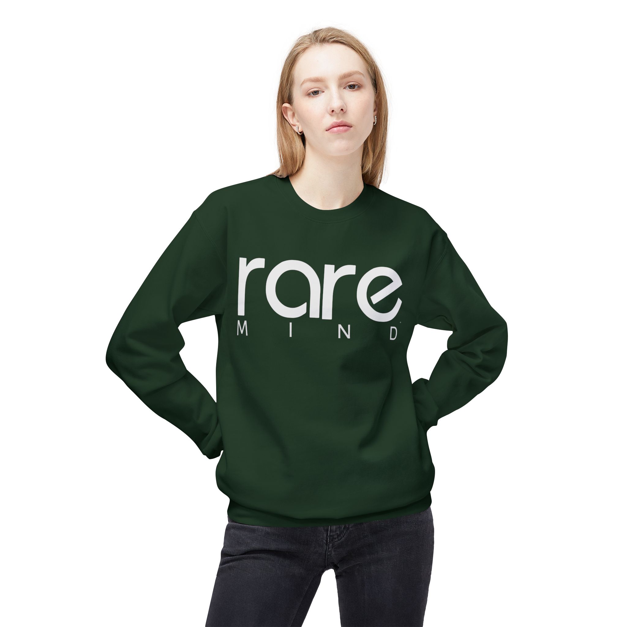 Rare Mind Crewneck Sweatshirt — Minimalist Graphic Pullover - Image 23