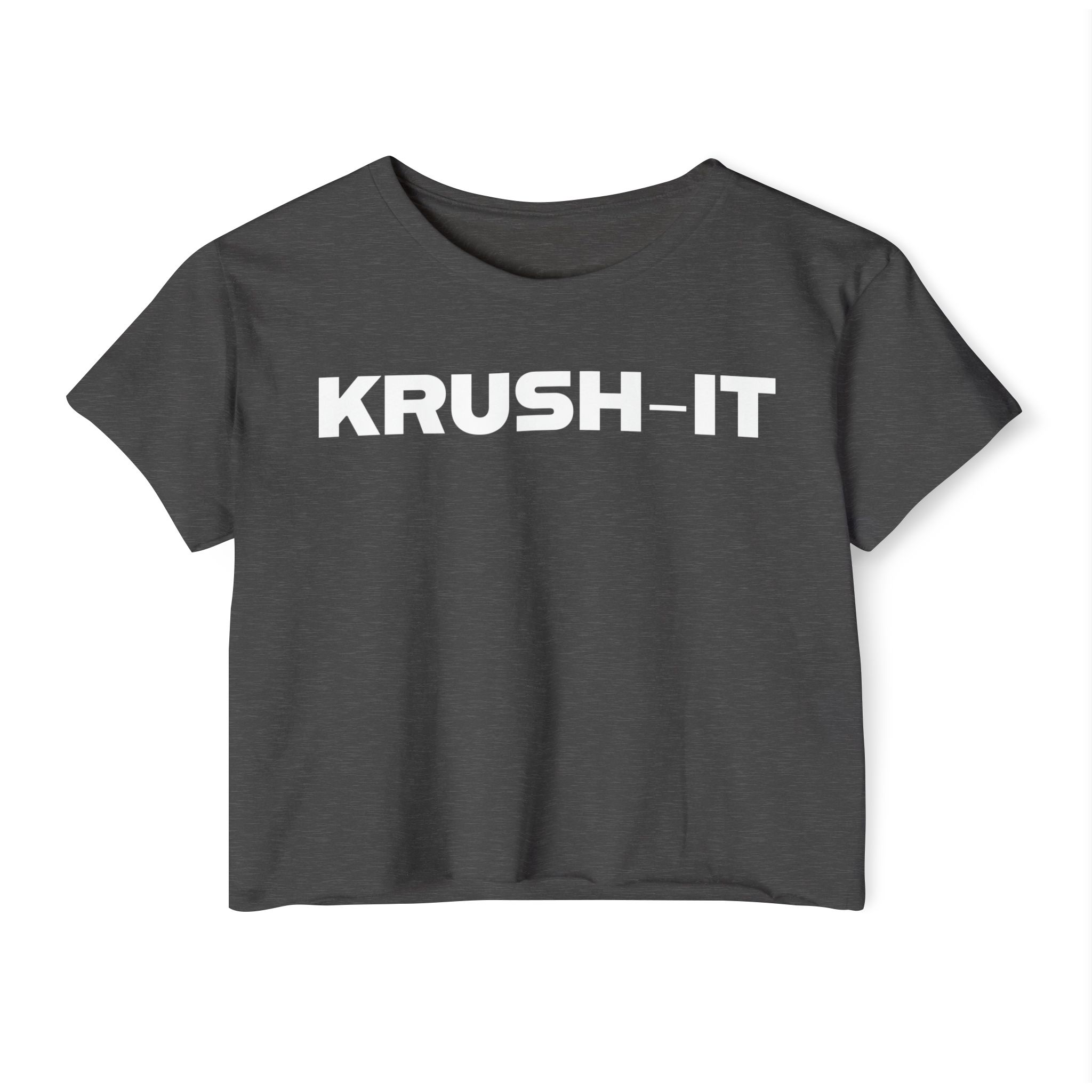 Krush-It Crop Top — Women's Motivational Festival Tee - Image 37