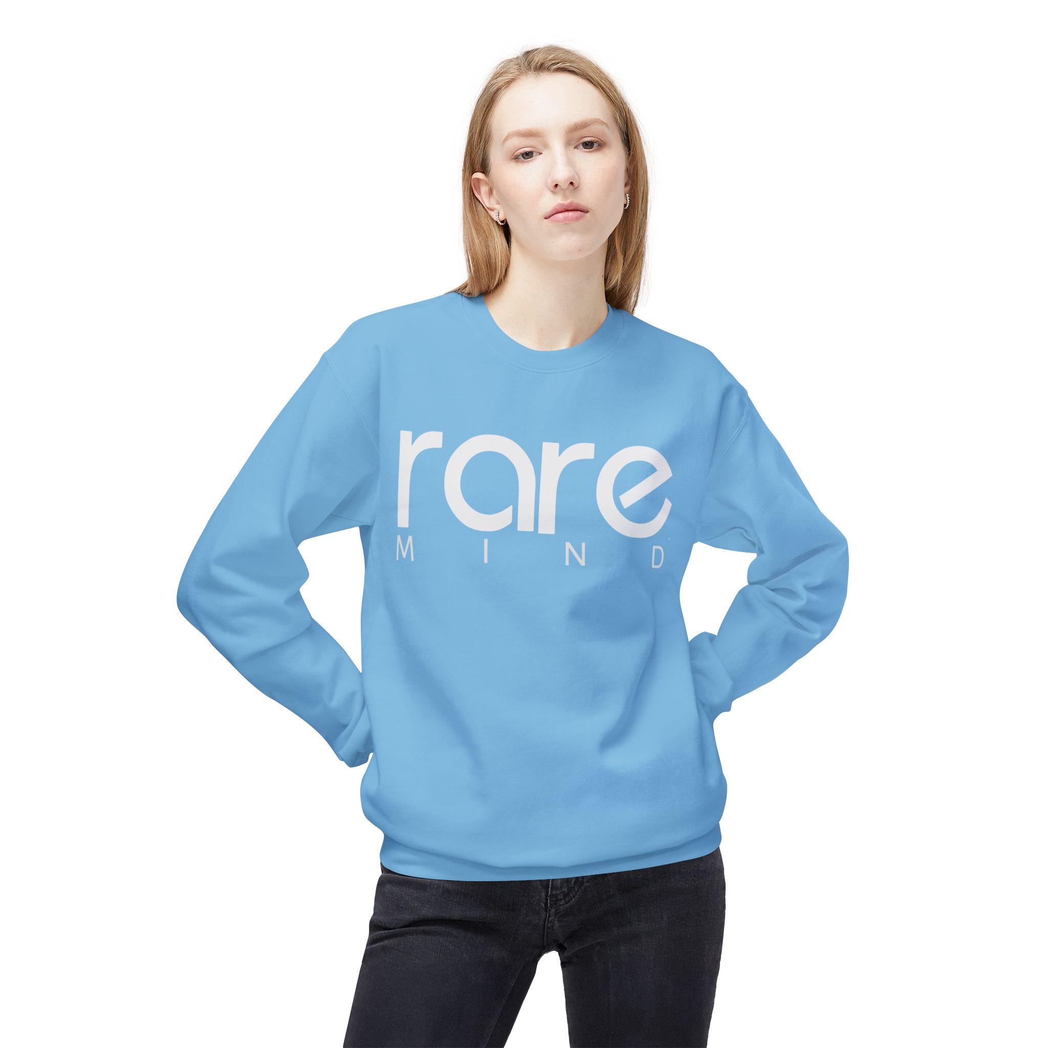 Rare Mind Crewneck Sweatshirt — Minimalist Graphic Pullover - Image 31