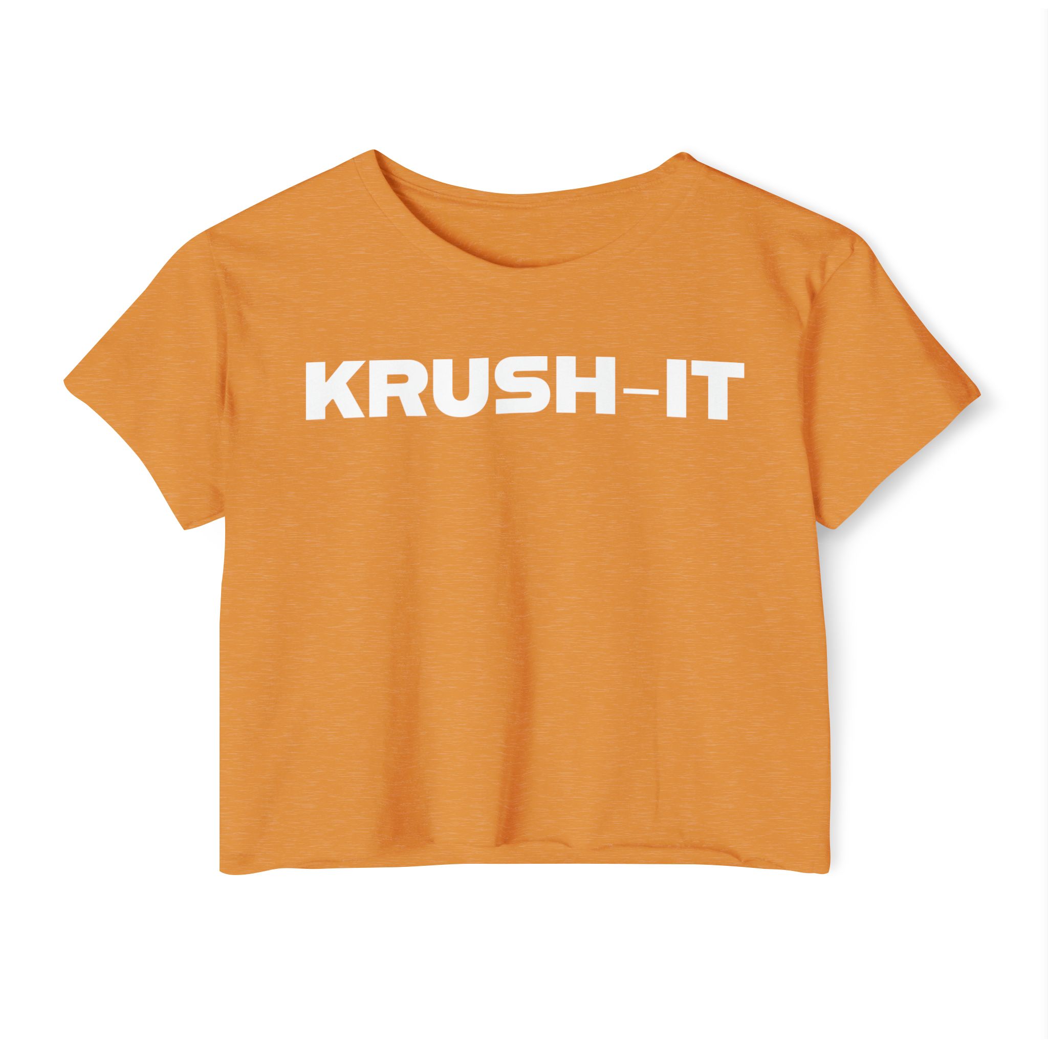 Krush-It Crop Top — Women's Motivational Festival Tee - Image 5