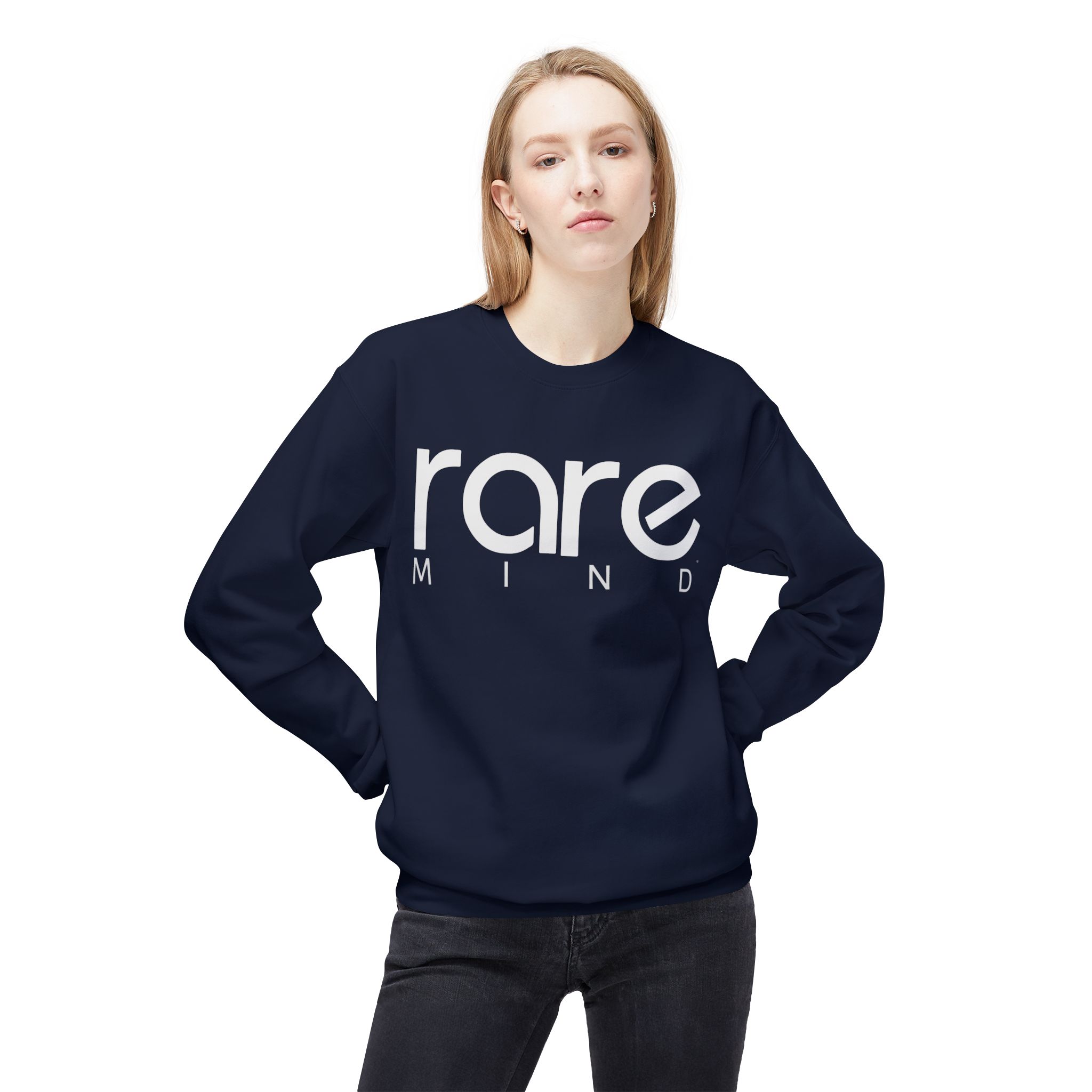 Rare Mind Crewneck Sweatshirt — Minimalist Graphic Pullover - Image 47