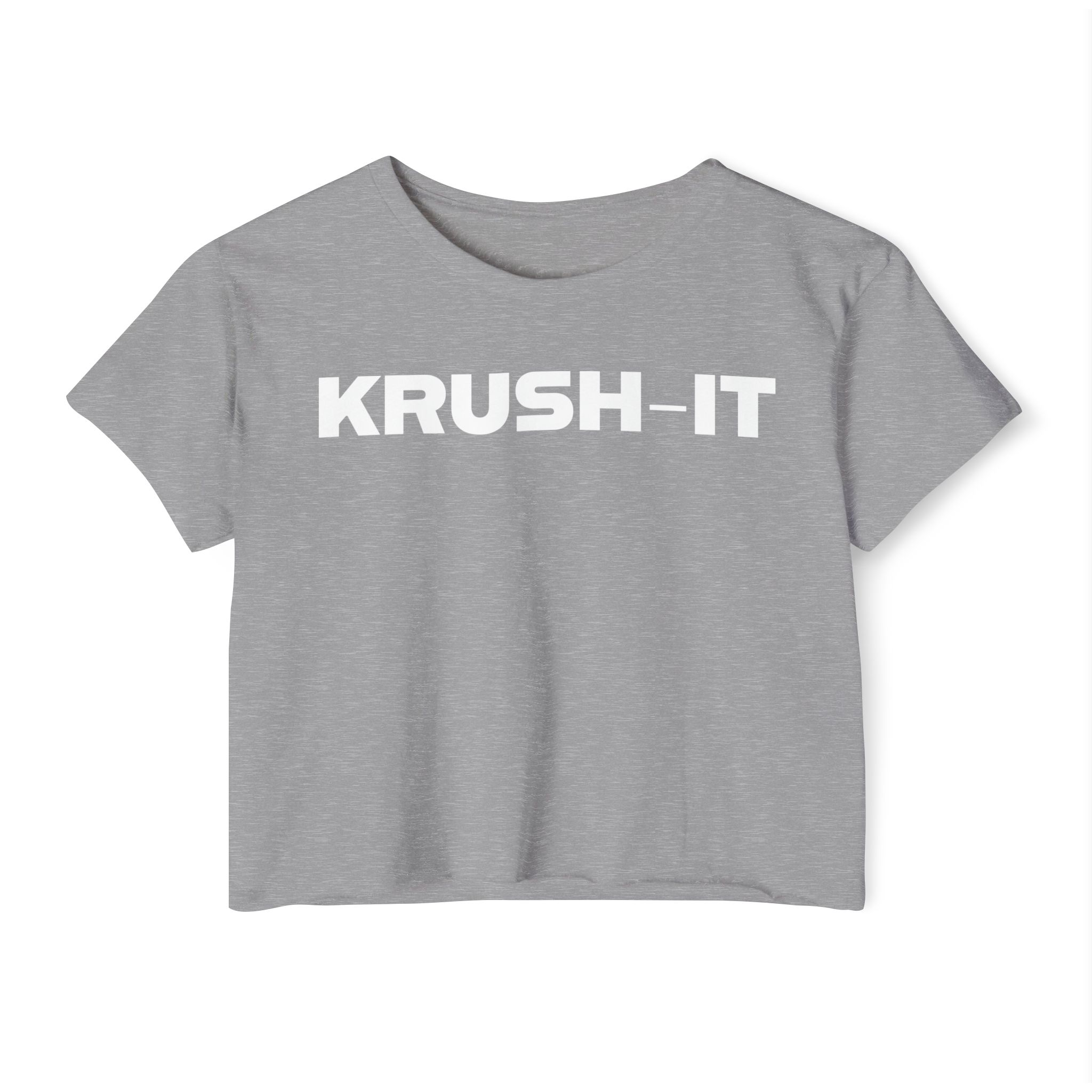 Krush-It Crop Top — Women's Motivational Festival Tee - Image 9