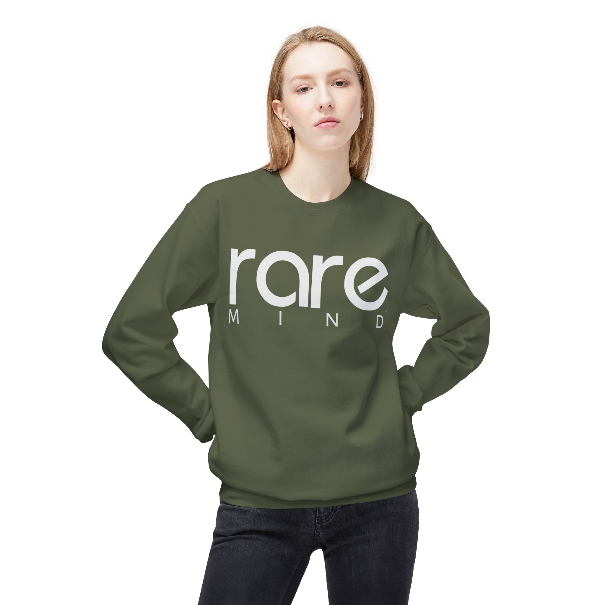 Rare Mind Crewneck Sweatshirt — Minimalist Graphic Pullover - Image 19