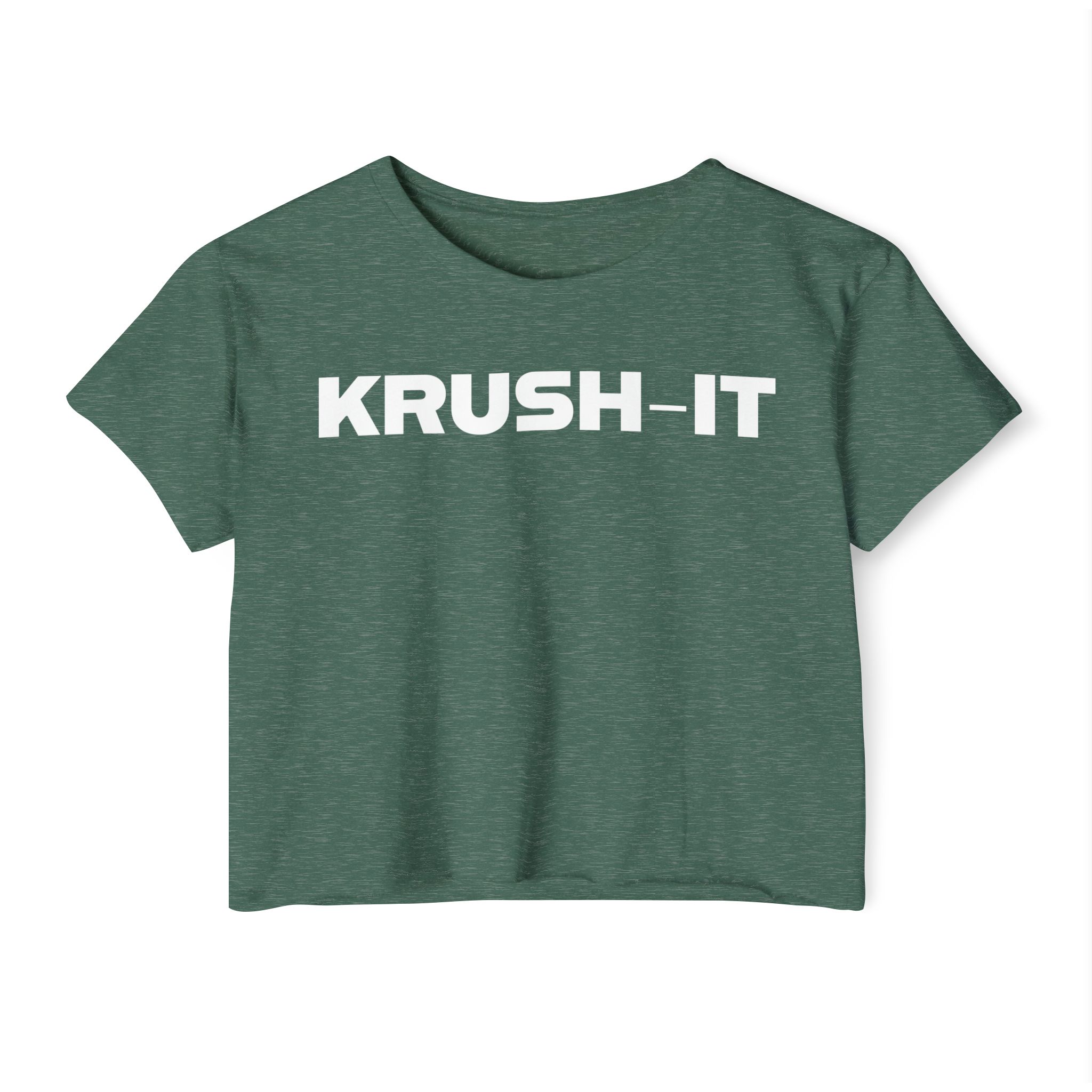 Krush-It Crop Top — Women's Motivational Festival Tee - Image 17